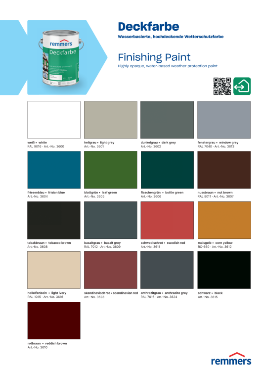 Wzornik kolorów - Remmers Deckfarbe Farba silnie kryjąca.png