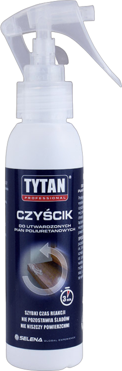 Tytan Professional Czyścik do utwardzonych pian poliuretanowych 100ml.png