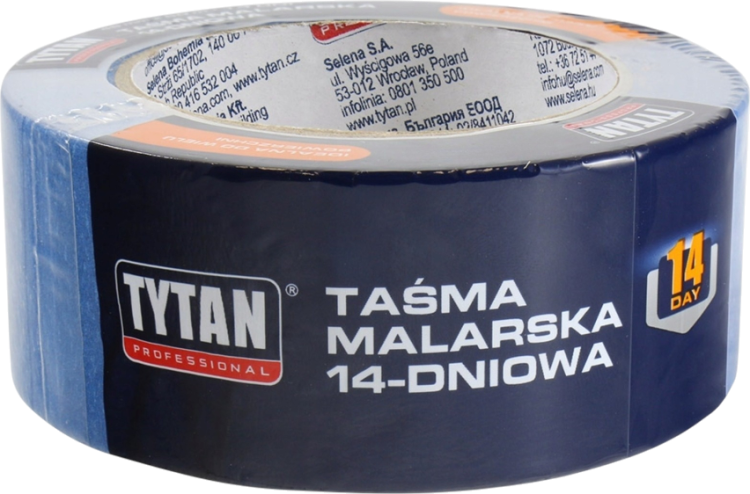 Tytan Professional Taśma malarska 14-dniowa Niebieska.png
