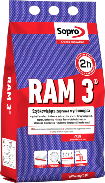 Sopro Ram 3 Szpachla wyrównawcza i renowacyjna  5kg.png