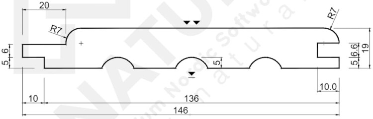 Deska elewacyjna softline 19x146mm wymiary rysunek techniczny.jpg
