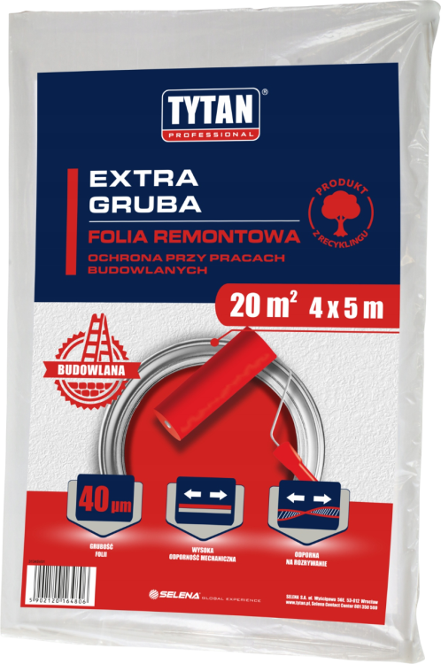 Folia malarska ochronna Extra Gruba 4x5m Szara.png