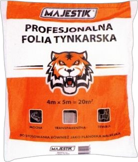 Majestik Folia tynkarska ochronna 4x5m Bezbarwna.png