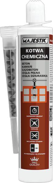 Majestik Kotwa chemiczna uniwersalna beton cegła dziurawka 300ml.png